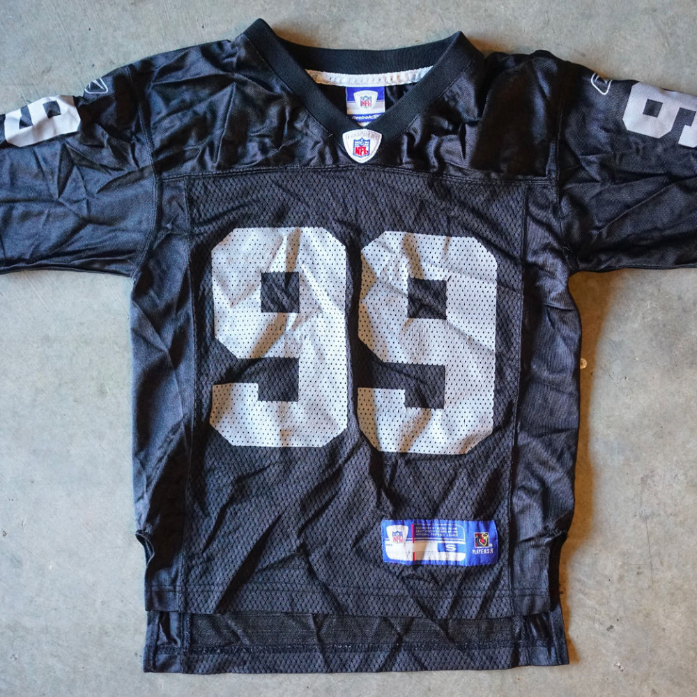 Oakland Radiers Warren Sapp Reebok NFL Kid Small